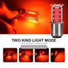 2pcs 1157 BAY15D Motorcycle 30SMD DRL LED Brake Parking Lamp Reversing Turn Signal Flash Taillight Motorbike Bulb Accessories