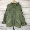 USA Made /ALPHA INDUSTRIES/ Hoodie Military Coat / Mods Coat / Outerwear [M / Olive / Khaki]