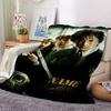 Custom Name "Harry Potter Sorcerer's Stone" blanket for Couch & Bed, Plush Cozy Fuzzy Blanket Super Soft & Warm Blankets for Fall and Winter. 090895