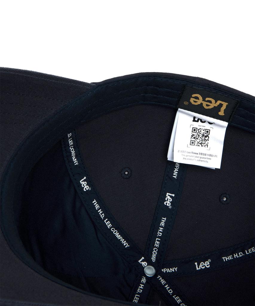 LEE Big Twitch Applique Cotton Ball Cap Navy