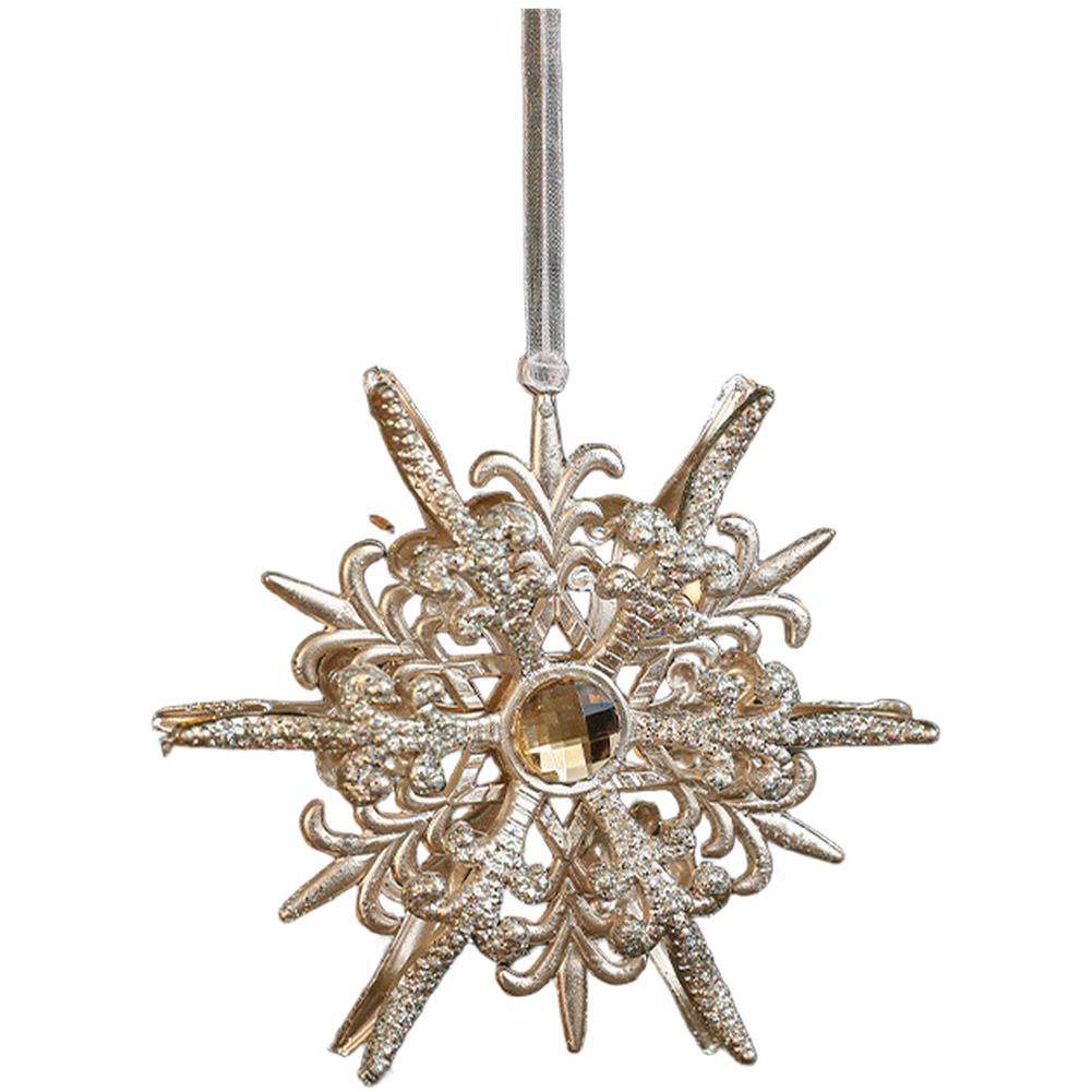 Charming Christmas Decor Indoor Decor Tree Decor Glitter Pendant Reindeer Style Versatile Hanging Angel Design