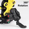 Octopus Shockproof Phone Holder Motorcycle Bicycle Stand 15W Wireless Charger 33W Type C Port Motorbike Bike Cellphone Bracket