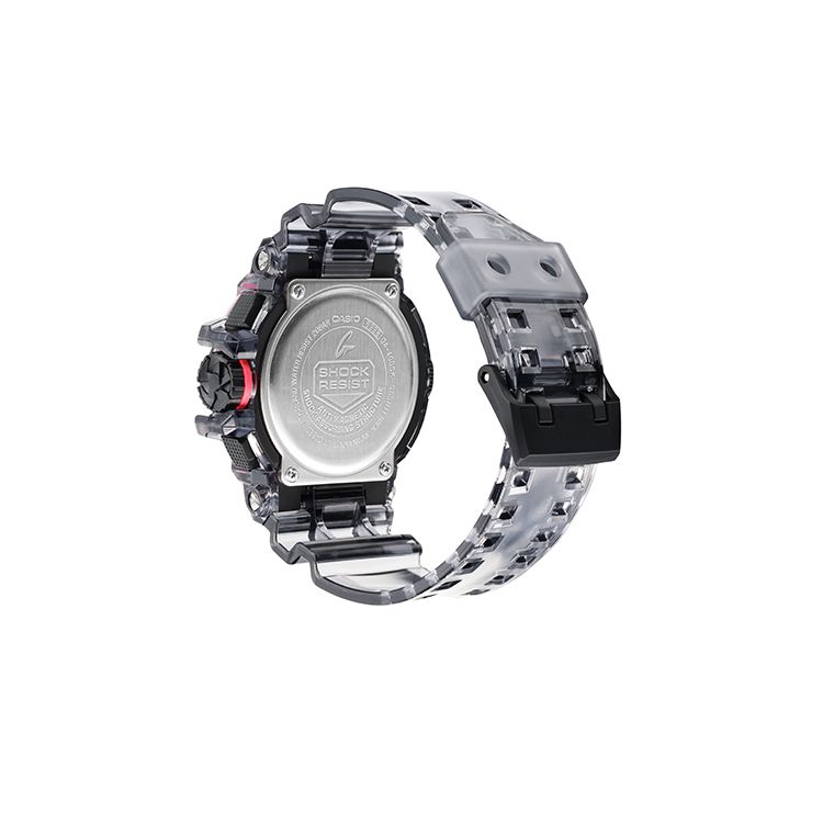 Casio Dual Display Series 200M Water Resistant Quartz Movement Resin Strap Watch Men watches Black GA-400SK-1A4DR