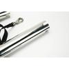 Silver Highly Polished Stainless Steel Outrigger Fishing Rod Holder, Stylish Boat Accessories, 2Pcs
