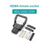 80A/160A/320A Forklift Battery Charging Industrial Plug DIN Series Male Female Connector Forklift Fast Connector