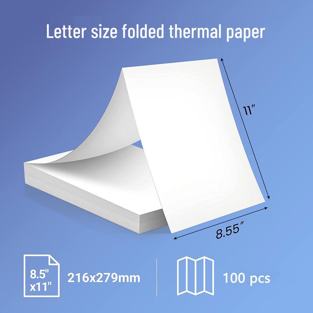 Phomemo Quick-Dry Thermal Tattoo Printing Paper - A4/A5/B5/Letter Sizes