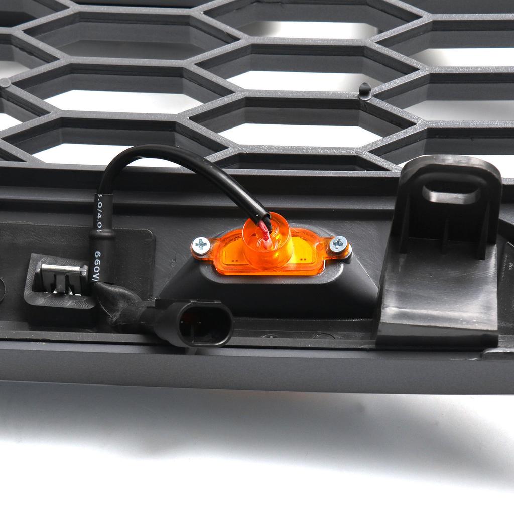 3PCS LED Light For Ford F-150 Raptor Style F150 Grille Grill 2015-2019 LED Amber Grille Lamp Car Parts
