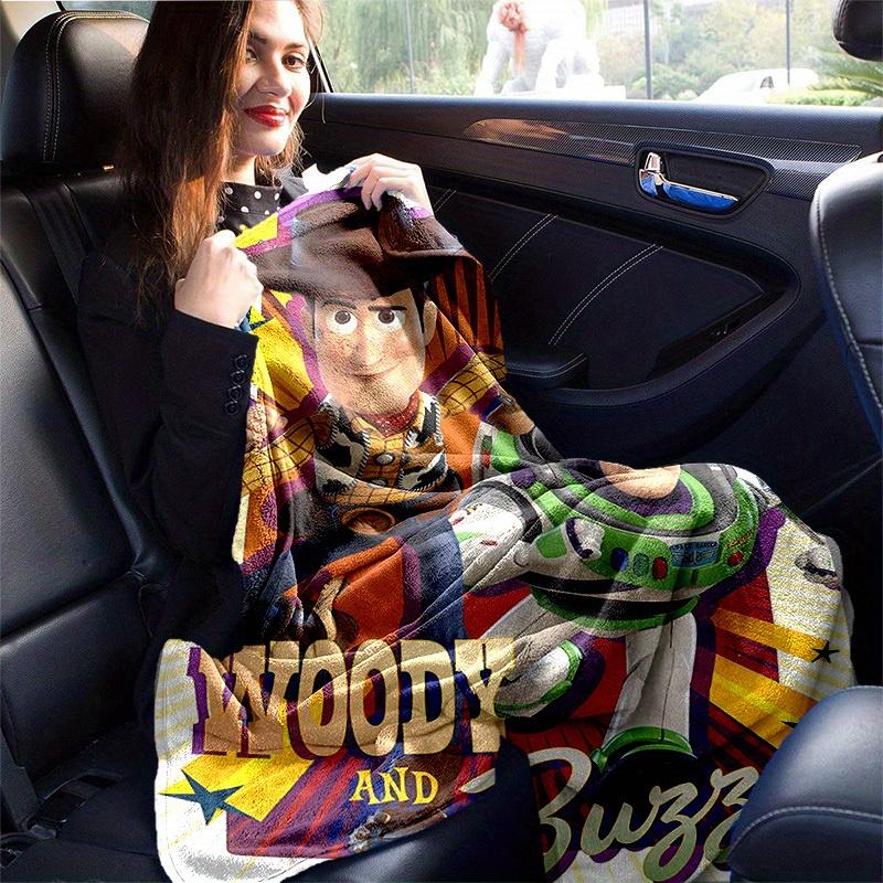 1pc, Cozy Woody and Buzz Home Decor Blanket: A Perfect Gift for Bedroom, Living Room, Travel, Camping, Car
