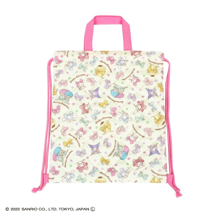 KoohaCreate Quilted Knapsack [Gym Bag/School Bag] Sanrio Characters 120844
