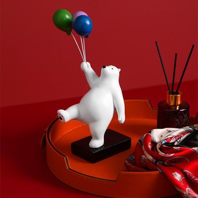 Creative Balloon Bear Office Home Accessories TV Cabinet Desk Wine Cabinet Decorations Children's Room Table Decoration