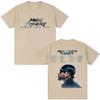 2025 Rapper Myke Towers Europe Tour Tshirts Men Women Fashion Hip Hop Short Sleeve Tshirt Cotton Oversized T Shirts Streetwear