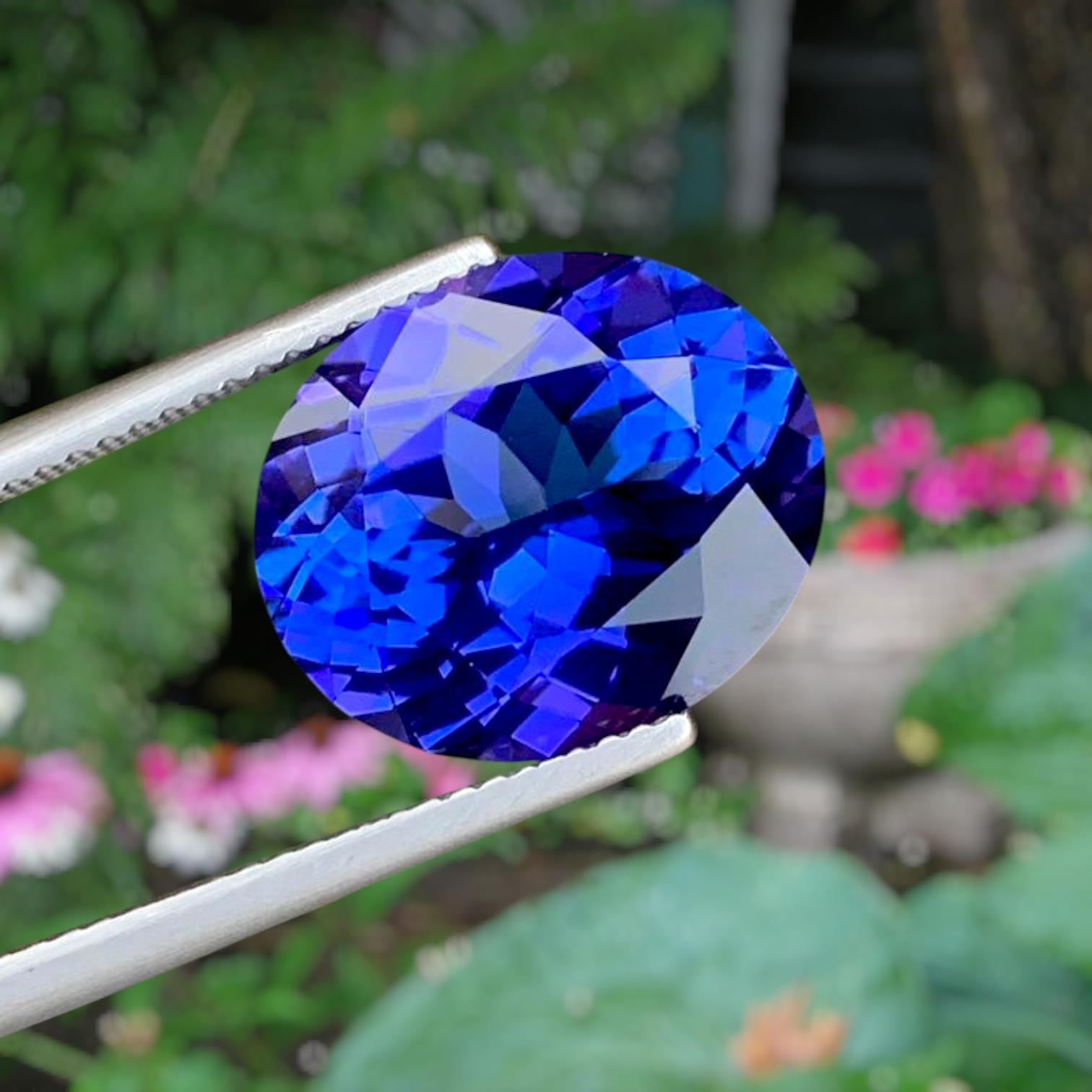 

Танзанит D цвета, средний размер 13-15 карат, свободный танзанит овальной огранки для кольца. 13-15 Crt Average Sz 1 Pc