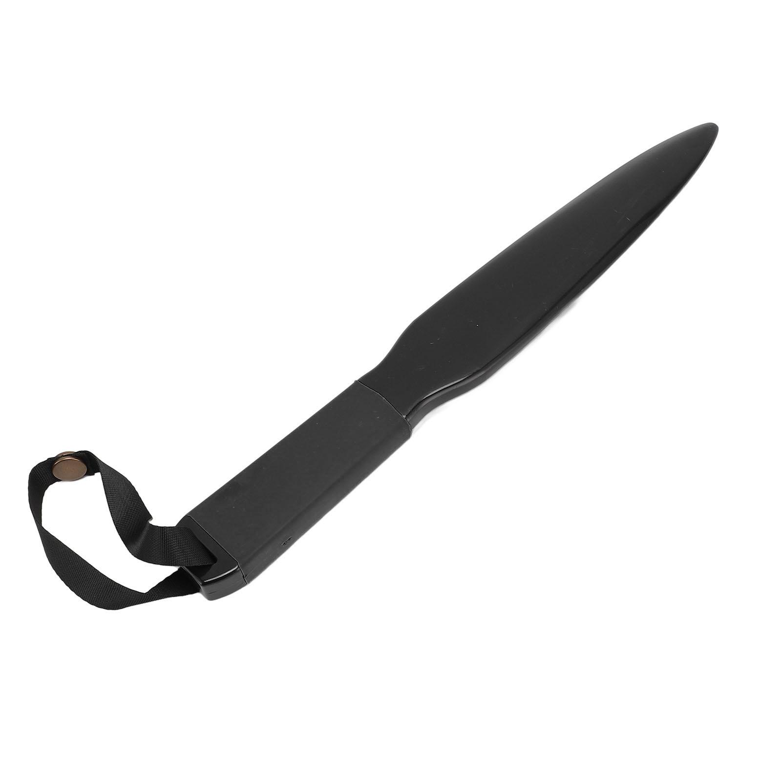 

Dog Break Stick Nylon Rubber Versatile Stress Relief Easy to Use Dog Bite Training Stick Chew Toy with Black Lanyard Black Handle