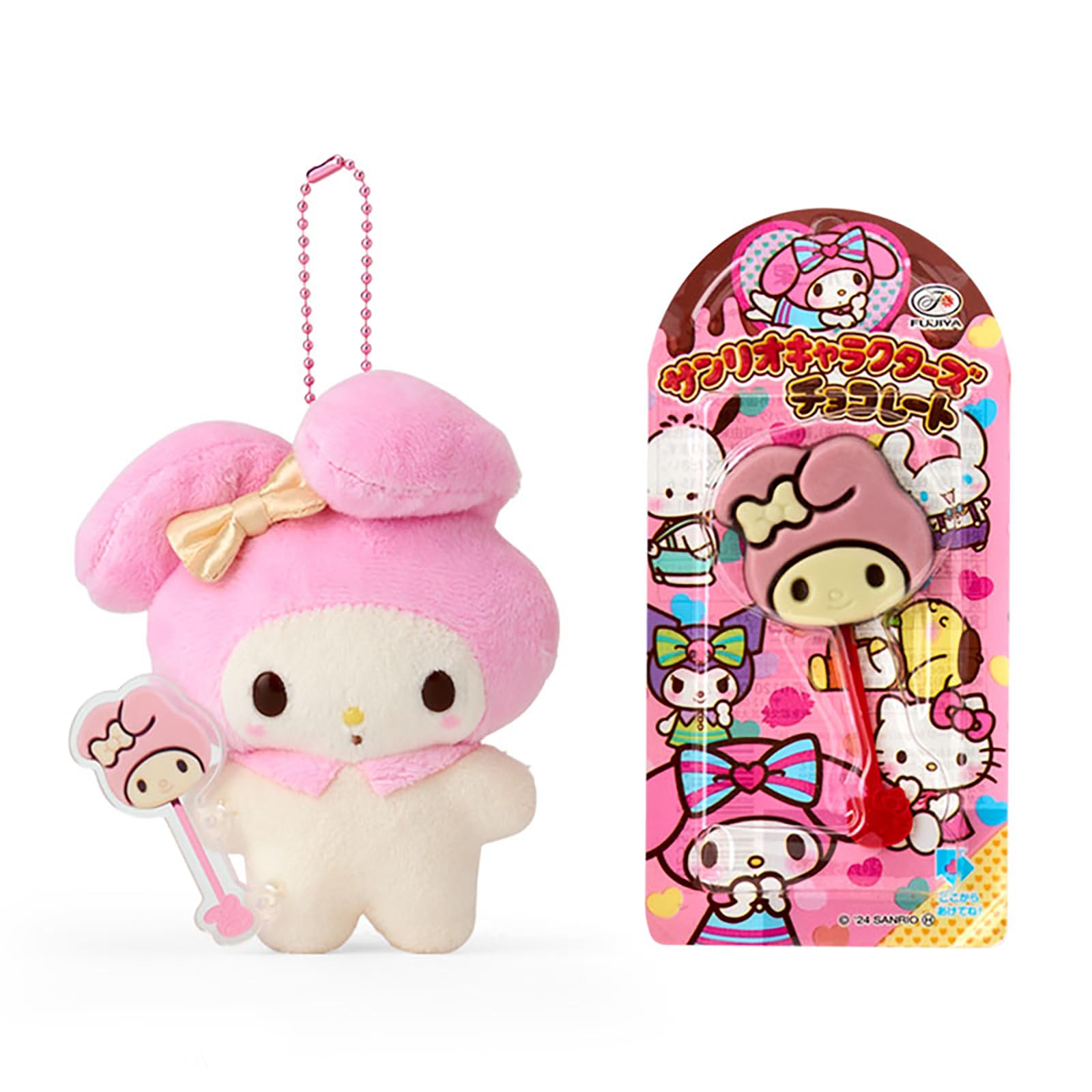 

Подставка для шоколадного талисмана Sanrio Fujiya с палочкой My Melody 473642 &