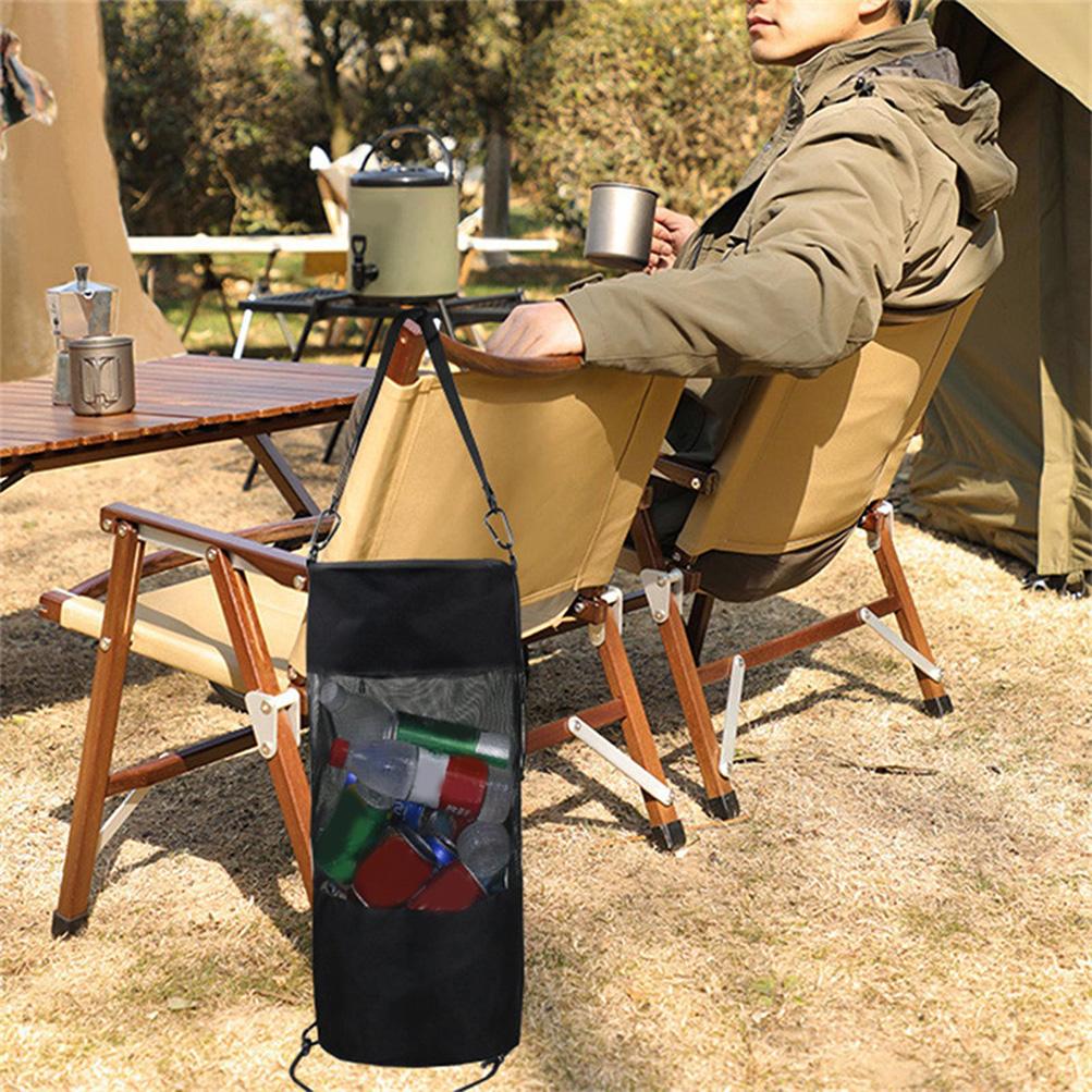 Boat Trash Bag Portable Garbage Marine Pontoon Accessories Waste Portable Pouch Reusable Trapper Bag Kayak Camping Rubbish Bags