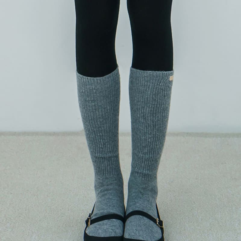 meminn cozy label winter socks 4colors