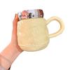 Ins Goggle Mug with Lid Household Drinking Cup Light Luxury Ceramic Cup High Appearance Design Coffee Cup