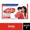 LIFEBUOY Total 10 Barras de Sabão 125 g X Pacote de 4 Para Higiene Familiar Diária e Limpeza Profunda Proteção contra Germes Barra para Banho