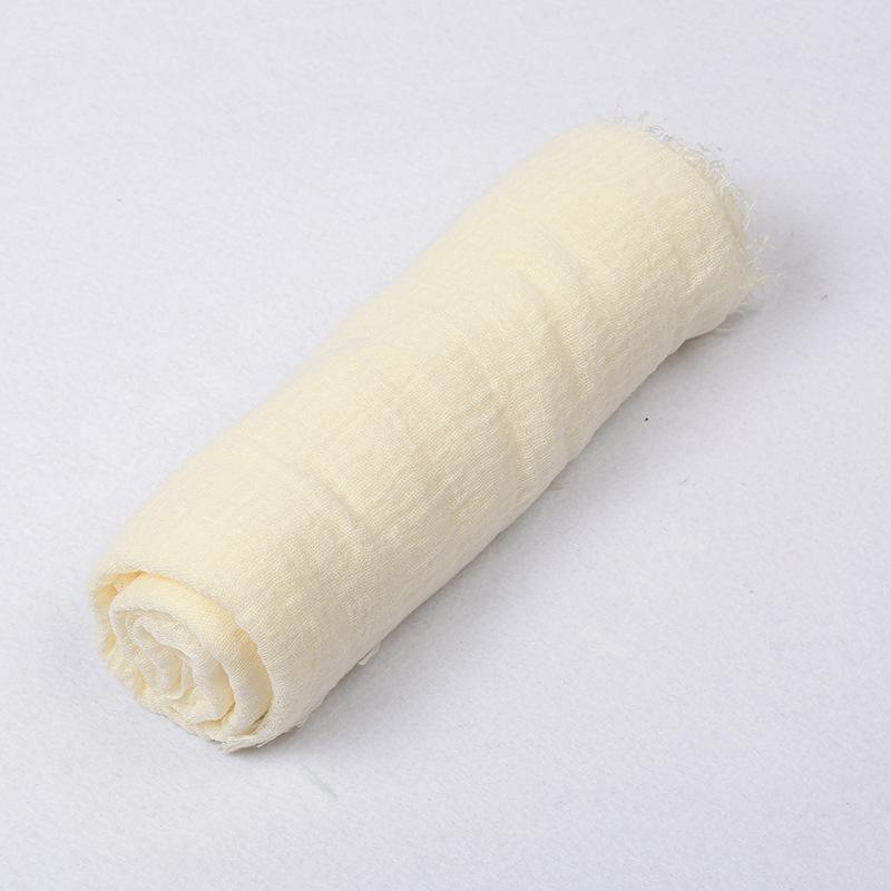 180*90cm Women Muslim Crinkle Hijab Scarf Femme Musulman Cotton Linen Solid Headscarf Islamic Hijab Shawls and Wraps