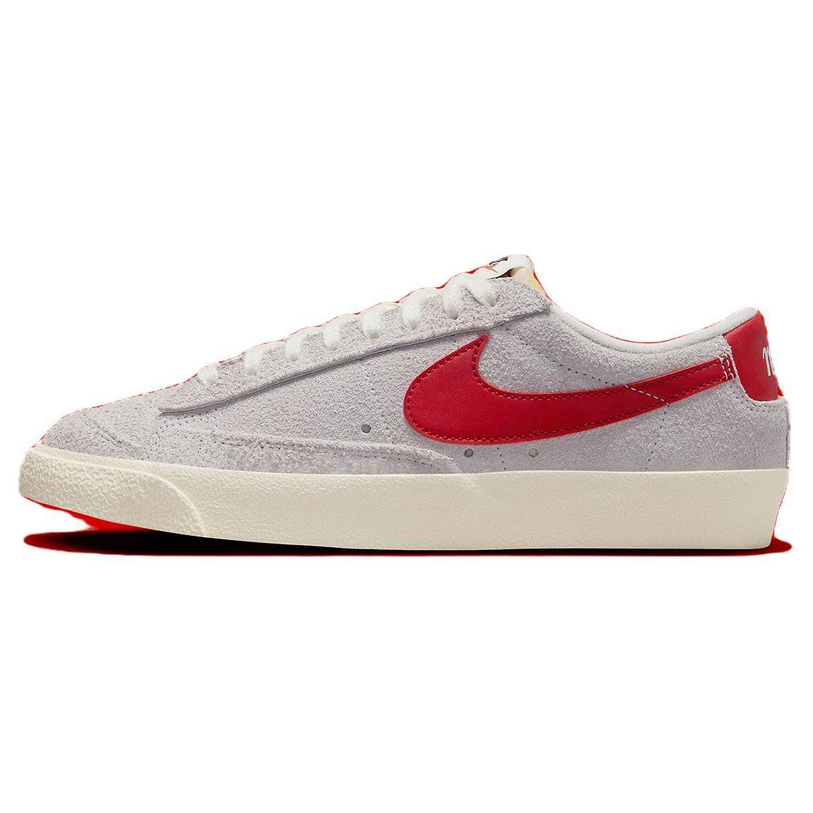 Nike Blazer Low 77 Vintage Women s White Red Shoes FQ8060-100 EU 38