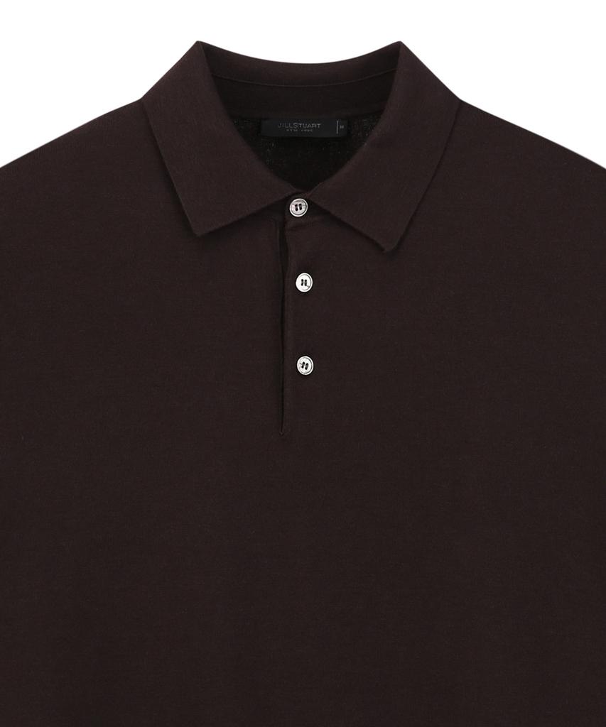 Jilseutyueoteunyuyogmaen Silky Collar Knit - Dark Brown (Jnsw6B303W3)
