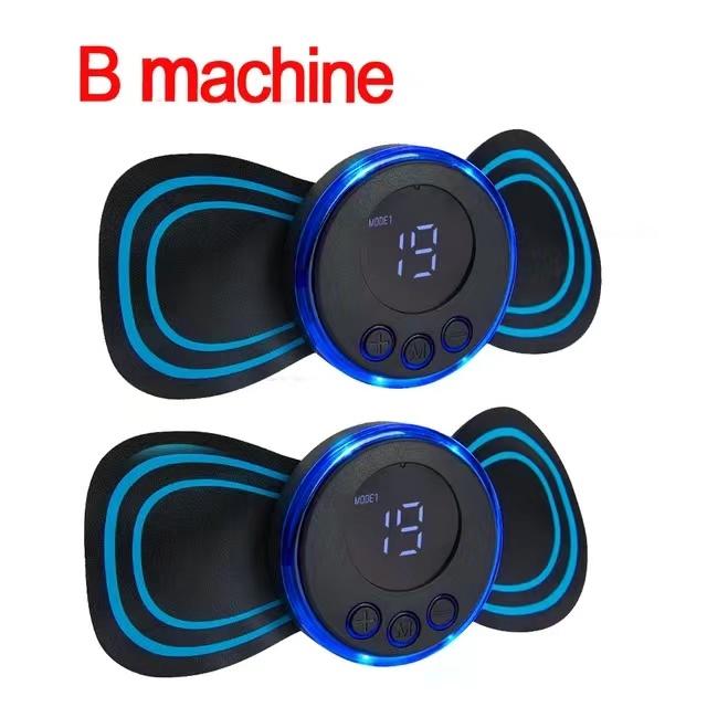 Boyun Masaj Aleti EMS Kas Stimülatörü Elektrikli Servikal Masaj Yama Düşük Frekanslı Darbe Masaj Pedleri Ağrı Giderici Rahatlama Aracı