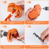 Multipurpose Drill Bit Grinding Sharpener ,Electric Impact Drill Knife Sharpener ,Disposable Double-sided Polishing