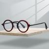Punk Round Glasses Men Fashion Blue Light Blocking Eyewear Women Trendy Vintage Brand Design Optical Frames for Reading
