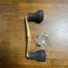 Used Shimano bait reel custom handle gold