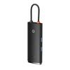 Hub 6W1 Baseus Lite Series Usb-C Do 2X Usb 3.0 + Usb-C Pd + Hdmi + Sd/Tf (Czarny)