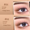Double-Ended Gel Eyeliner Pen with Blade Brush, Smudge-Proof, Waterproof, Long-Lasting, for Beginners, Ultra-Fine Eyeliner Pen