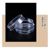DFsucces Small Round Set of Plastic Cream Accessory Nail Polish Storage Small Item Storage Cosmetic Refill Convenient Business Travel Home Use Cases,