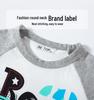 Children's Summer Cartoon Cotton Knitwear - Boys' Short Sleeve Round Neck