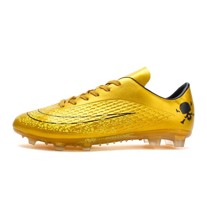 

Soccer Shoes For Men Pro-Quality Boy Society Cleats Football Shoes Indoor Football Field Boots Fast Training Sneaker Outdoor 32