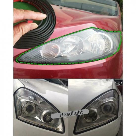 Weatherstrip Sealing Strip 2 Meter Fender For Car Front Rear Bumper Rubber