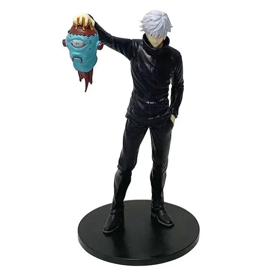 17-19CM Anime Jujutsu Kaisen Gojo Fushiguro Megumi Figure Three Model Toys Gift Collection Decoration PVC