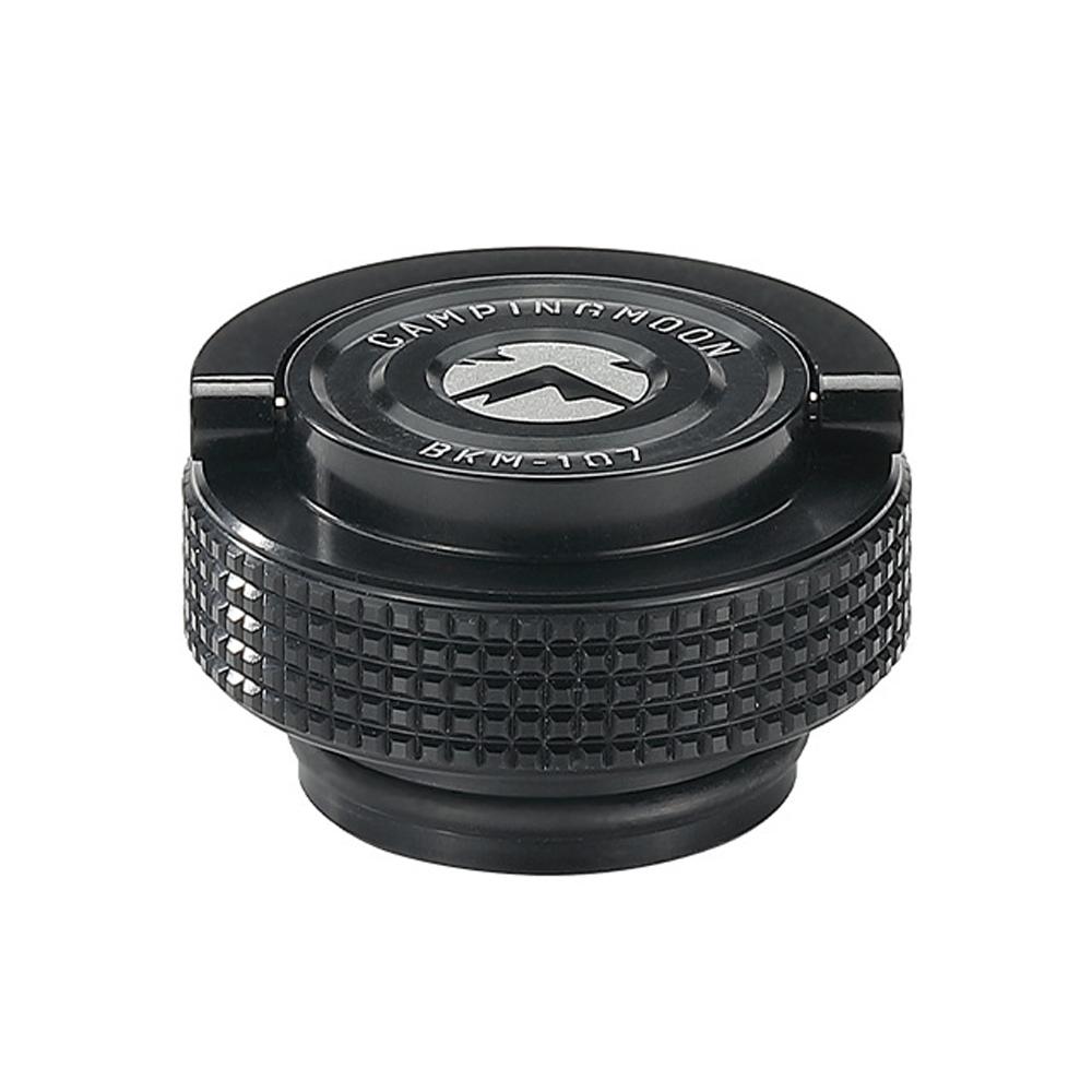 

Крышка бензобака для кемпинга CAMPINGMOON, легкая плоская крышка газового баллона, алюминиевая герметичная защитная крышка чёрный