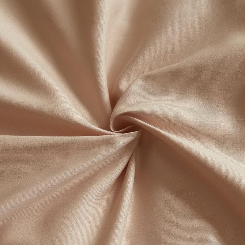 Jednobarevná sada ložního prádla z čisté bavlny - Měkká 4dílná pro citlivou pokožku