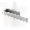 Punch-Free Single-Pole White Towel Rack Bathroom Pendant Toilet Towel Holder Silver Black Gold Dual-Use Models Available
