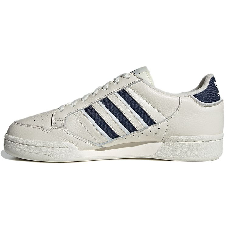 Adidas Originals Continental 80 Stripes Retro Casual Low-Top Sneakers Unisex Sneakers Off-White H05034