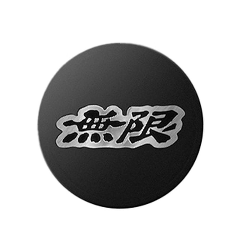 MUGEN Center Cap (Black x Silver) Part Number: 42710-XNRC-00S0-SV