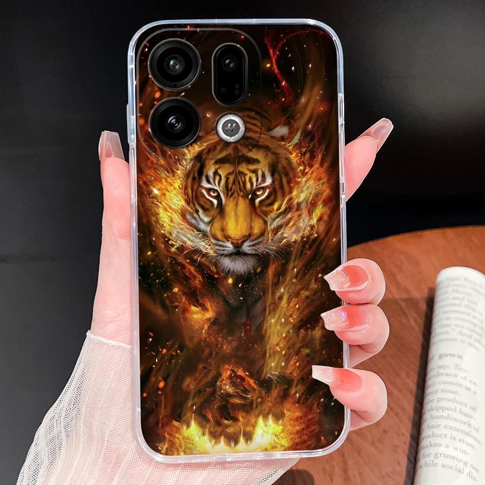 For Oppo Find X9 Pro Phone Case Unique Style Soft TPU Transparent Silicone Lightweight Cover For Oppo Find X 9 Protective Shell