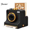 Cappuccino Pattern Maker 3D Printed Latte Art Camera, Manual Coffee Powder Printer with Barista Template Cards, Cocoa Cinnamon Stencil for Hot