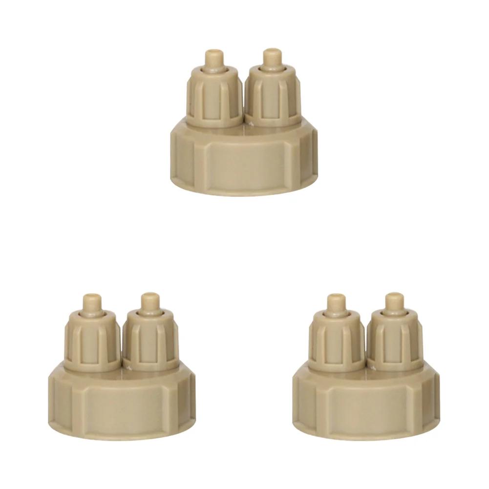 5PCS Aquarium CO2 System Generator Bottle Cap Fish Tank Live Plant DIY Air Diffuser Generator Carbon Dioxide Reactor Instrument