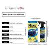 Tinta Spray de Revitalização Automotiva Nano Coating Hikmarion Agente de Cuidado Especial para polimento e brilho 237ml