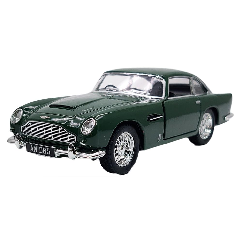 KiNSMART Aston Martin DB5 Scale Diecast Model from the 007 Bond No Box 1/38 Car, 1963, Film, Pull-back Model, (green)