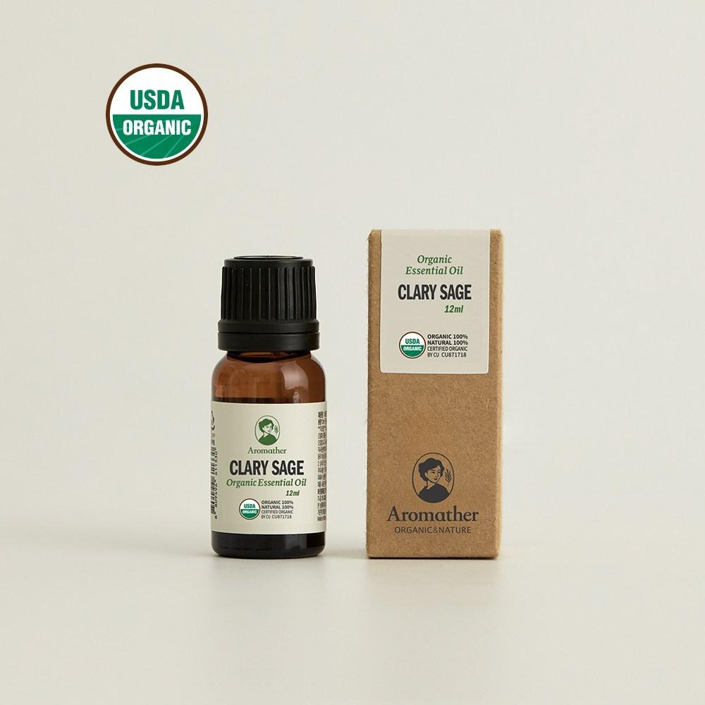 

[Aromather] USDA Organic Clary Sage Essential Oil 12ML France