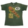 VTG Green Bay Packers Football 1994 2-seitiges T-Shirt XL Single Stitch Hergestellt in den USA