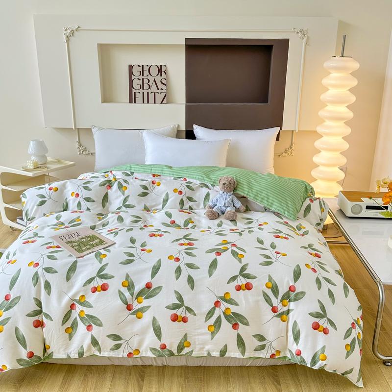 Cotton Printed Duvet Cover, Multi-color Duvet Cover, Soft Oversized Duvet Cover, Double Comfortable Single Duvet Cover