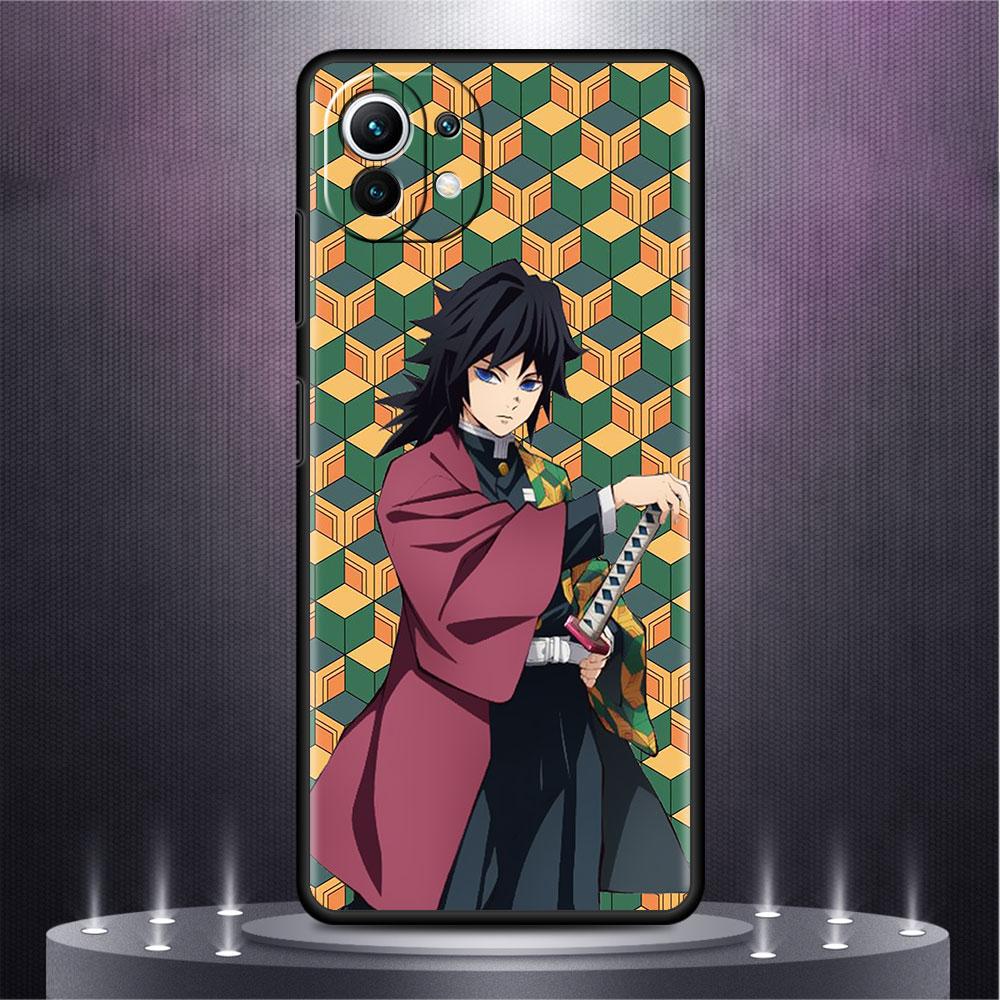 Anime Demon Slayer Cute LOVELY Case For Xiaomi Mi Poco X3 NFC M4 M3 Pro F3 GT F1 11 Lite Note 10 11T 10T 9T Soft Phone Cover